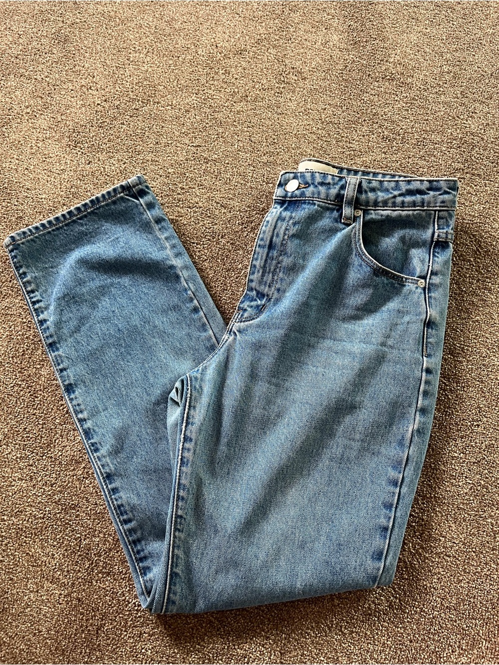 Rolla’s Classic High-Waisted Blue Jeans